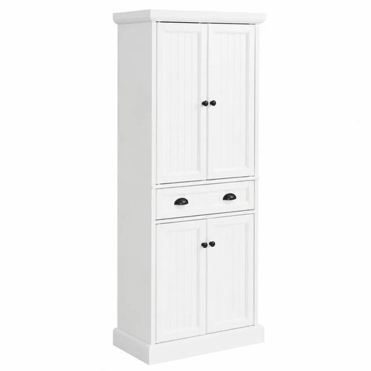 Buffet de cuisine en bois avec 4 portes et 1 tiroir